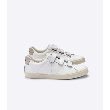 Veja 3-LOCK LEATHER Men's Sneakers White | CA 303CTV